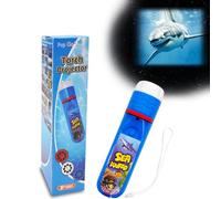 Pup Go Sea World Projector Flashlight for Kid 3 4 5 6 7, Shark Toy for Boy