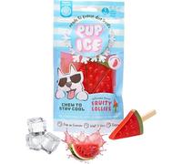 Pup-Ice Freezable Watermelon Fruity Lolly Treats for Dogs 90g, Chew For Digestion, Multivitamins