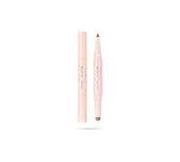 Pupa Lip Pencil Vamp! Creamy Duo (006 Deep Rose) Contouring Lip Pencil & Brilliant Lipstick for Fuller and Fuller Lips - Available in 12 Colour Variations