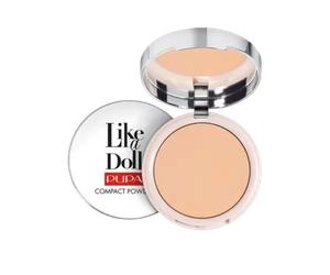 PUPA Milano Face Make-Up Like A Doll Nude Skin Compact Powder 004 Warm Beige