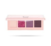 Pupa Palette 4 Eyeshadows Vamp! 004 Vibrant Plum - A selection of must-have colours in 6 variations and 3 different finishes to create natural to intense eye make-up