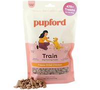 Pupford Freeze Dried Training Treats for Dogs & Puppies, 475+ Two Ingredient Bites (Chicken, 4 oz)