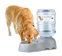 PupGleam Water Dispenser for Large Dogs and Cats, 3 Gallon Large Capacity Gravity Automatic Water Feeder, Indoor Outdoor Dog Drinking Fountain, No Filter, Dog Water Bowl for Multiple Pets, BPA Free