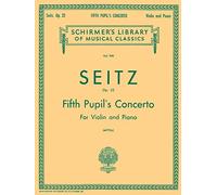 Pupil's Concerto No. 5 in D, Op. 22: Schirmer Library of Classics Volume 950 Score and Parts