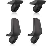 Puppal Swivel Wheels, 360 Degree Wheels for Suitcase, Wheels for Front and Rear Wheels, Spare Wheels, Portable Travel, Fittings Silent Wear for Trolley Suitcase - 4 Pieces