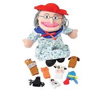 Puppet and Finger Puppets for There Was An Old Lady Who Swallowed A Fly" Book*"