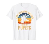 Puppet Mastery Shadow Play Ventriloquist Performance Art T-Shirt