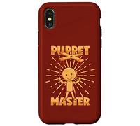 Puppeteer Wooden Puppet Punch and Judy Show Case for iPhone X/XS