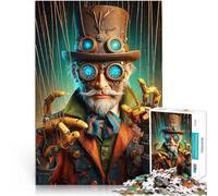 Puppeteers Masqueradeteenagers 1000 Piece Jigsaw Puzzle Challenging Game and Family Play Parent-child interaction 38x26cm