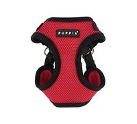 Puppia 4-Point-Dog Harness small dog and medium dog harness - Super soft and comfortable in many colours - Also usable as Puppy Harness - Anti Pull Dog Lead