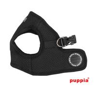 Puppia Soft Jacket Harness, Medium, Black