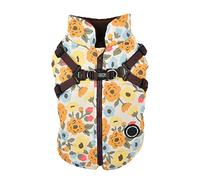 Puppia Alyssa Dog Coat- Brown - L
