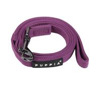 Puppia Authentic Two Tone Lead, Purple, Medium