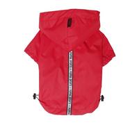 Puppia Base Jumper Raincoat For Dogs - Dog Jacket, Red