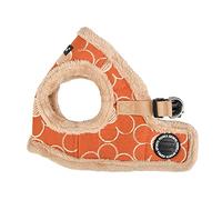 Puppia Dog Harness for small and medium dogs - FLORENT HARNESS B - adjustable und comfortable, Orange