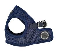 Puppia Dog Harness small dog and medium dog - Soft Vest in many colours - Also usable as Puppy Harness - Anti Pull Dog Lead, Navy, L