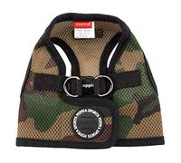 Puppia Dog Harness small dog and medium dog - Soft Vest in many colours - Also usable as Puppy Harness - Anti Pull Dog Lead, Camouflage, XXL, camo