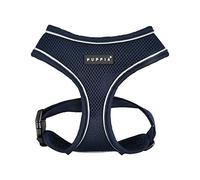 Puppia Dog Harness Soft Harness Pro, Navy, M