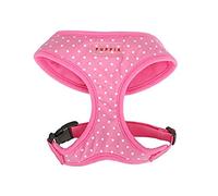 Puppia Dotty Harness, Medium, Pink