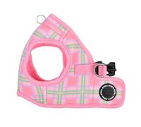 Puppia Jaylen Step-in Vest Dog Harness No Choke No Pull Walking Training for Small and Medium Dog, Pink, L