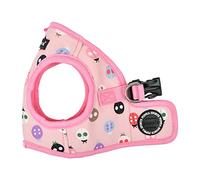 Puppia Lady Beetle Step-in Vest Dog Harness No Choke No Pull Walking Training for Small and Medium Dog - Pink - L