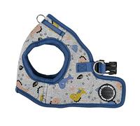 Puppia MINMI Step-in Vest Dog Harness No Choke No Pull Walking Training for Small and Medium Dog - Blue - S