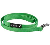 Puppia Nylon Lead Soft Dog Collar, Medium, Green