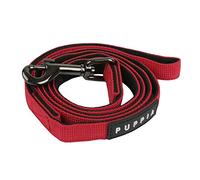 Puppia Nylon Lead Soft Dog Collar, Small, Red
