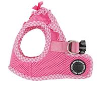 Puppia Dog Harness small dog and medium dog - Soft Vest for a special occasion - Also usable as Puppy Harness - Anti Pull Dog Lead, Pink, M