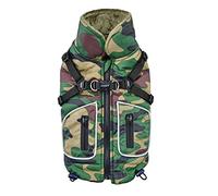 Puppia Pioneer Pet Coat, Small, Camo