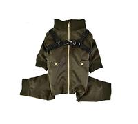 Puppia PLSD-JP1663-KH-L Garnet Pet Coat, Khaki, Large