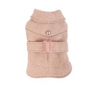 Puppia Popette Winter Dog Coat, Small, Pink
