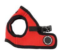 Puppia Soft Vest Harness, M, Red,