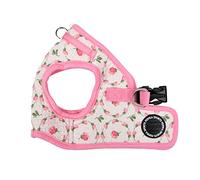 Puppia Spring and Summer Fashion Step-in Vest Dog Harness, Pink_Florian, Extra Large