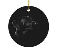 Puppies Dog Christmas Tree Pendants, Ceramic Ornaments, Personalized Christmas Ornaments, Novel