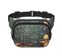 Puppies dog Fanny Pack for Women Men Fashion Waist Pack Adjustable Belt Bag for Workout Running Travelling Casual Waist Bag, School Math, One Size