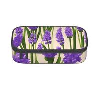 Puppies Dog Print Storage Bag for Business Office, Pencil Case, Pencil Bag Pencil Bag Cosmetic Bags, Lavender Stamp, One Size