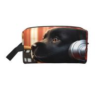 Puppies Dog Print Toiletry Bag for Men, Cosmetic Bag Spacious Capacity Travel Toiletry Bag for Women