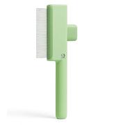 Puppies Pet Flea Grooming Comb for Dogs & Cats - (Flea Tick Comb) | Stainless Steel Fine-Tooth Tick & Flea Comb | Self-Cleaning Tool for Removing Ticks, Lice, Tear Stains & Nits