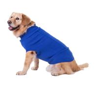 Puppies Shirt Multiple Sizes Pet Sweaters Pets Supplies Striped Puppies Clothing Warmth Exquisite Dogs Sweater Dark Blue 2XL