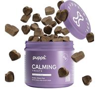 Pupps Dog Calming Tablets That Work To Calm Pet Anxiety, Stress, Fear, Separation, Barking, Hyperactivity, Reactivity, Aggression, Fireworks | Natural Calming Treats For Dogs & Puppys | 120 Hemp Chews