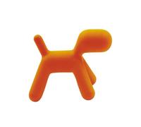 Puppy Abstractdog Stool Small Orange