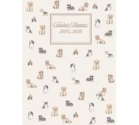 Puppy and cute dog teacher dated planner - 2025-2026 Teaching organiser - F&E Teacher planner