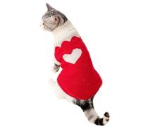 Puppy and Kitten Jumper, Knitted Sweater for Small Breed Tailored for Tiny Toy Poodle Teacup Breeds like Chihuahuas, Russian Toy Terriers, Yorkies, XXS