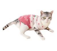 Puppy and Kitten Jumper, Knitted Sweater for Small Breed Tailored for Tiny Toy Poodle Teacup Breeds like Chihuahuas, Russian Toy Terriers, Yorkies, XXS