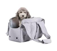 Puppy Bag - Portable with Mesh Window and Side Pockets | Dog Tote Bag for Car, Motorcycle, Hiking, Home Use or Going Out