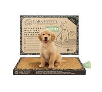 Puppy Bark Potty Natural Dog Potty for Small Dogs & Teething Puppies - Odor Neutralizing Reusable Indoor Solution for Apartments - Eco-Friendly Pee Pad Alternative - Large 30x20 inch