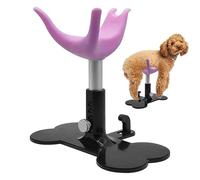 Puppy Bath Support - Dog Cleaning Support - Height Adjustable Support Stairs, Bathroom Support in Vertical, Non-Linter for Bathing, Building and Cutting Dogs