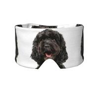 Puppy Black Cockapoo, Full Eye Covers Light Blocking Eye Mask Sleep Eye and Ear Muffs