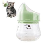 Puppy bottle, angled angle, leak-proof, cat feeding bottle, dog food dispenser, for cat, squirrel, chinchilla, hamster, water and formula for home and on the go